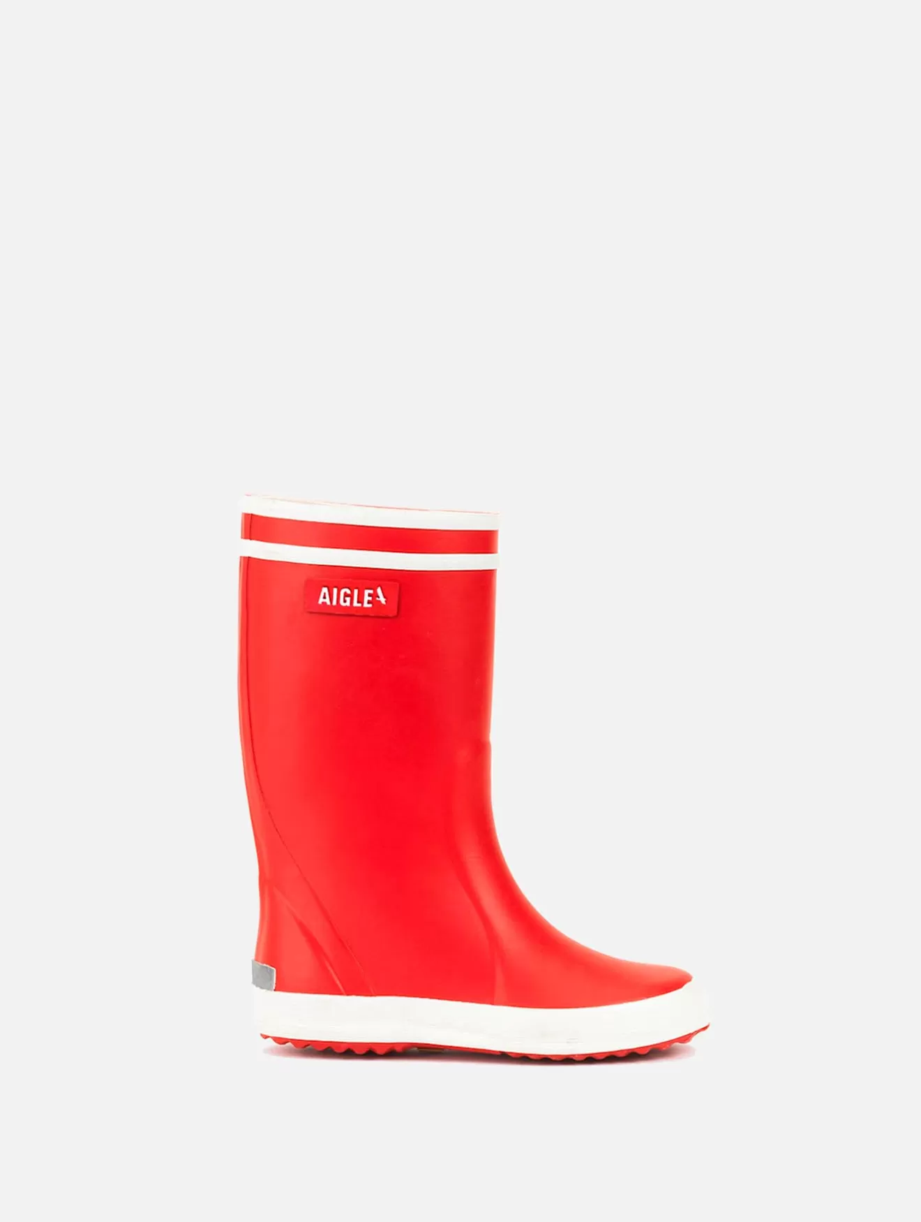 Flash Sale Aigle L'Iconique Botte Pour Enfant. Rouge/Blanc