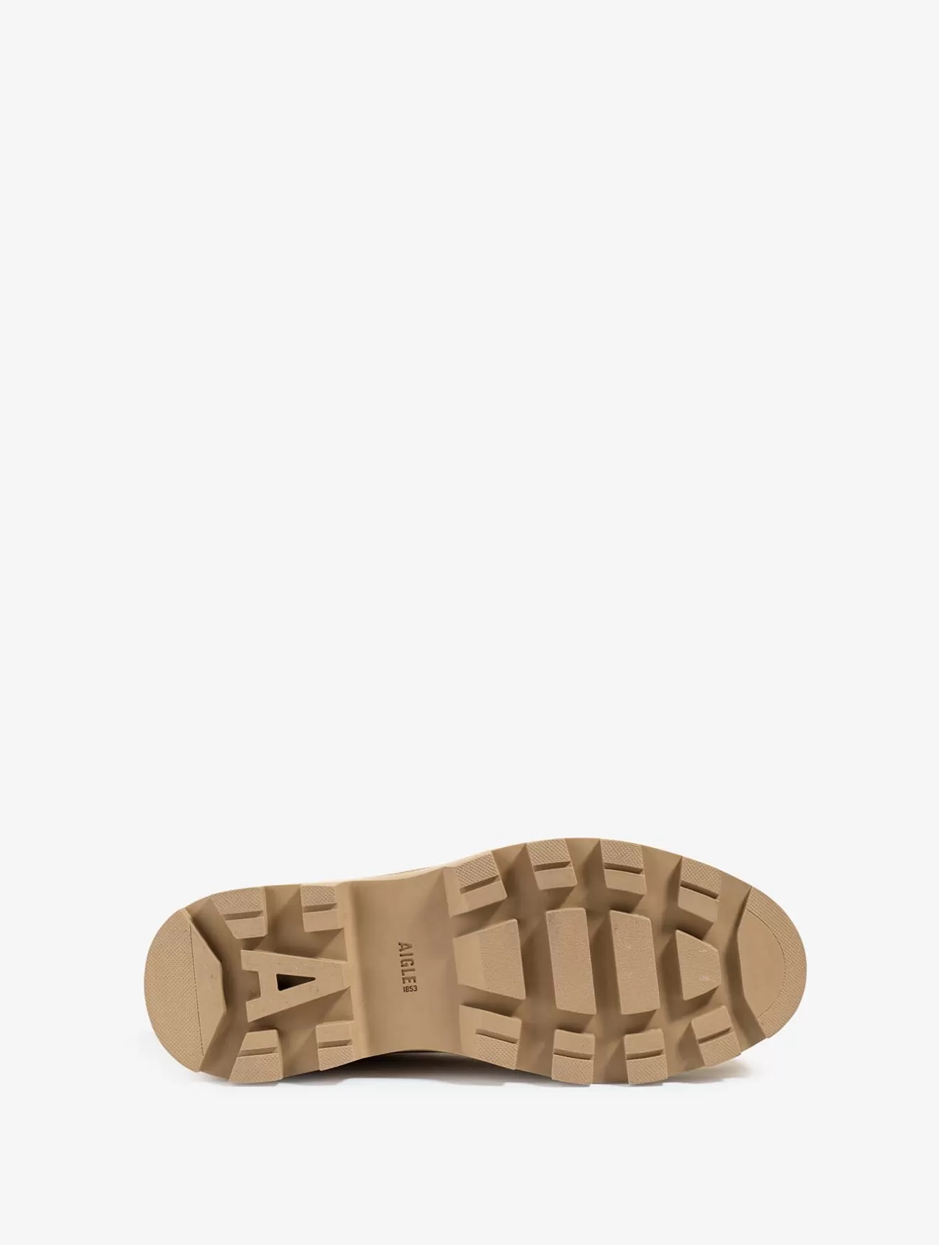 Store Aigle L'Iconique Chaussure De Marche En Polyester Recycle, Version Basse. Sable